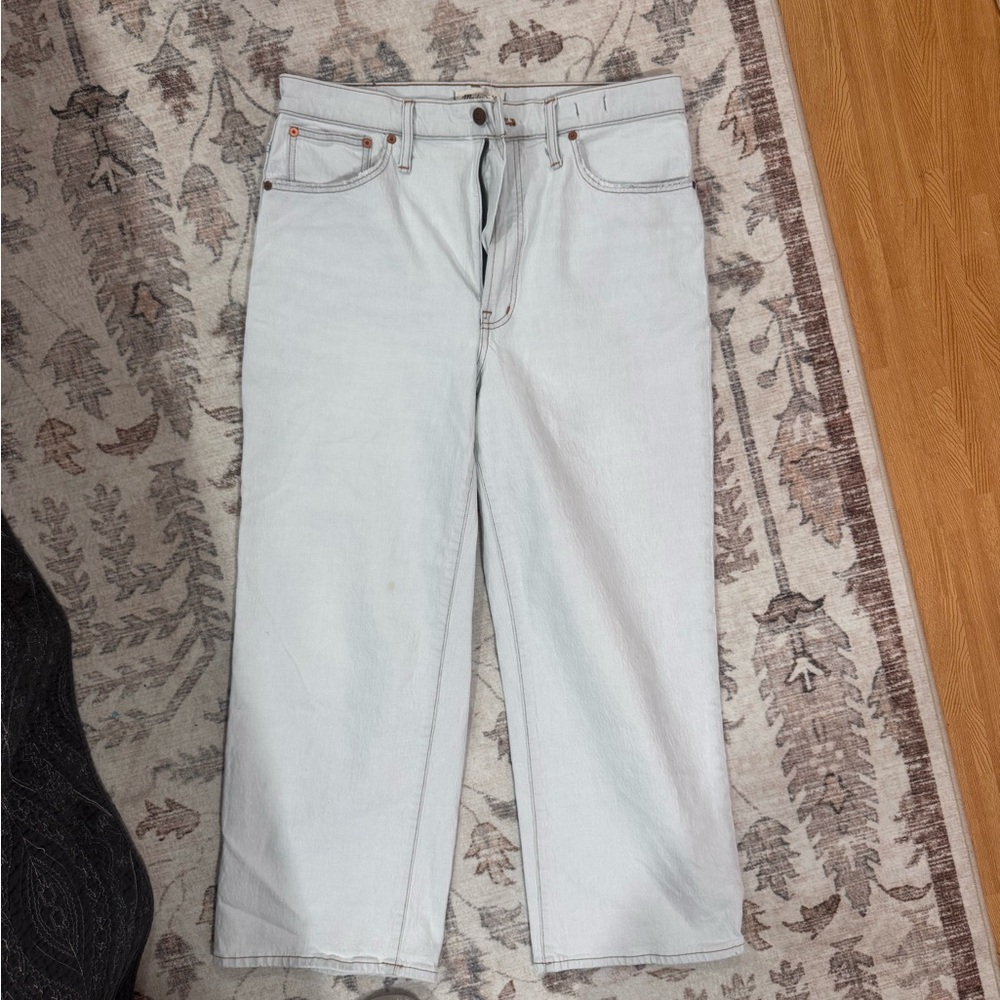 Madewell Light Blue Cropped Jeans